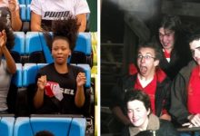 Photo of 15 Funny Photos Taken On The Roller Coaster Will Leave You Breathless