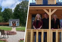 Photo of This Family Has Built A Village Of Mini-houses: Each Child Has Their Own Private House.