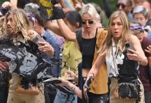 Photo of Jennifer Aniston Gets Oil Thrown Over Her While Filming ‘The Morning Show’