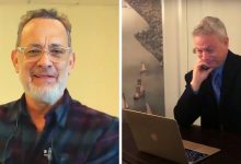 Photo of Gary Sinise gets emotional watching touching tribute from Tom Hanks and other celebs for his humanitarian work